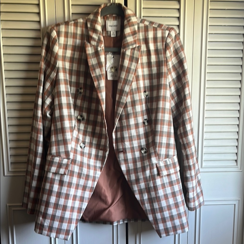 Nine West Plaid Blazer - Picture 9 of 9